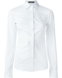 Dolce & Gabbana - Stretch-cotton Poplin Shirt - Lyst