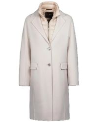 Moorer - Abrigo Cassie A Capas - Lyst