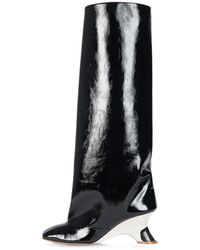 A.W.A.K.E. MODE - Christy Wedge Knee-High Boots - Lyst