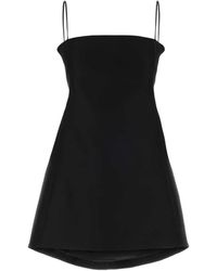 Balenciaga - Spaghetti-Strap Flared Mini Dress - Lyst