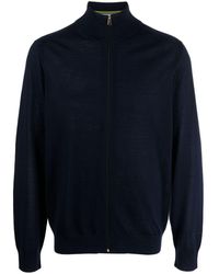 Paul Smith - Fine-Knit Merino Wool Cardigan - Lyst