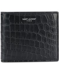 Saint Laurent - サンローラン イースト/ウェスト 二つ折り財布 - Lyst