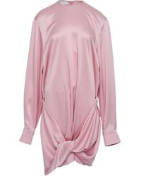Stella McCartney - Twist-Detail Mini Dress - Lyst