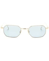 Cutler and Gross - Geometric-Frame Sunglasses - Lyst