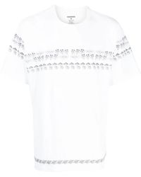 Neighborhood - Mushroom-Print Detail T-Shirt - Lyst