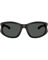 DIESEL - Sonnenbrille Mit Eckigem Gestell - Lyst