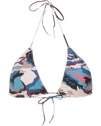 Clube Bossa - Aava カモフラージュ ビキニトップ - Lyst