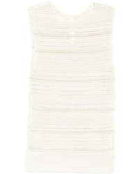Lauren Manoogian - Basket-Weave Top - Lyst