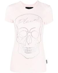 Philipp Plein - Crystal Skull T-Shirt - Lyst