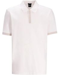 BOSS - Polo En Coton - Lyst