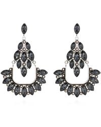 Isabel Marant - Crystal-Embellished Drop Earrings - Lyst