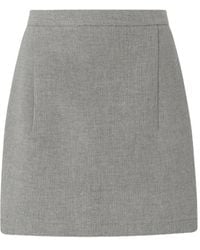 Pinko - Pleated Mini Skirt - Lyst