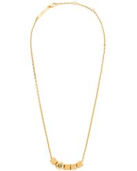 Loewe - Collier À Pendentif Cube - Lyst