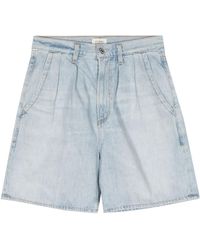 Citizens of Humanity - Maritzy Denim Shorts Met Wijde Pijpen - Lyst
