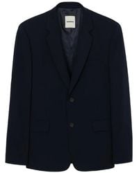 Sandro - Wool Suit Jacket - Lyst
