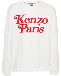 KENZO - X Verdy Flocked-logo T-shirt - Lyst