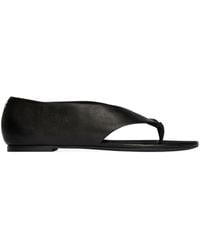 Courreges - Leather Sandals - Lyst
