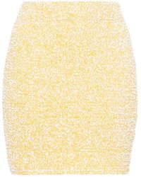 Ports 1961 - Bouclé Knitted Mini Skirt - Lyst