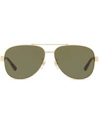Gucci - Gg0528S Pilot-Frame Sunglasses - Lyst