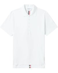 Thom Browne - Back-stripe Polo Shirt - Lyst