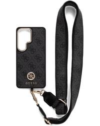 Guess - Monogram-Print Strap Phone Case - Lyst