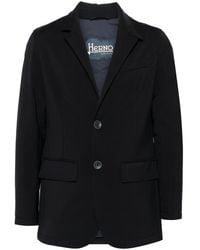 Herno - Single-Breasted Blazer - Lyst