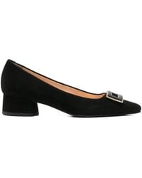 SERGIO MORETTI FIRENZE - Buckle-Detail Pointed-Toe Pumps - Lyst