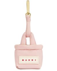 Marni - Stitching Padded Puff Keyring - Lyst