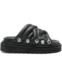 Toga - Wattierte Sandalen - Lyst