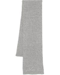 Karl Lagerfeld - ロゴ スカーフ - Lyst