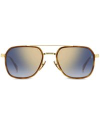 David Beckham - Geometric-Frame Sunglasses - Lyst