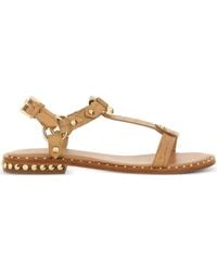 Ash - Patsy Bis Studded Leather Sandals - Lyst