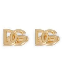 Dolce & Gabbana - Manchetknopen Met Logo - Lyst