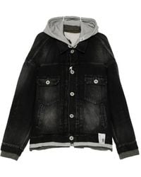 Maison Mihara Yasuhiro - Triple Layered Denim Jacket - Lyst