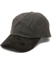 Barbour - Corduroy Panelled Cap - Lyst