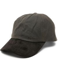 Barbour - Corduroy Panelled Cap - Lyst