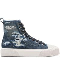 Marc Jacobs 'The Sticker Charm Platform High Top' Sneakers