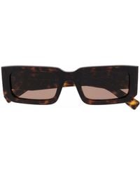 Prada - Square-frame Tortoiseshell Sunglasses - Lyst