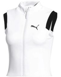 PUMA - Selena Gomez Zip Crop Top - Lyst