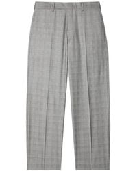 Paul Smith - Check-Pattern Relaxed-Fit Tailored Trousers - Lyst