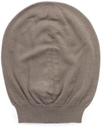 Rick Owens - Ribbed-Knit Beanie Hat - Lyst