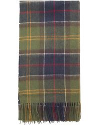 Barbour - Braden Tartan Wool Scarf - Lyst