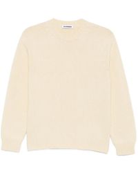 Jil Sander - Ribbed-Knit Crew-Neck Sweater - Lyst