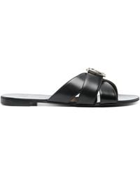 Giuseppe Zanotti - Geraldhine Leather Sandals - Lyst