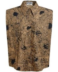 Essentiel Antwerp - Floral-Print Shirt - Lyst