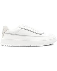 Blauer - Logo-Detail Leather Sneakers - Lyst