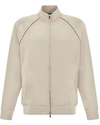 Paul & Shark - Sweat X-Soft À Fermeture Zippée - Lyst