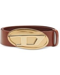 DIESEL - B-1Dr 2.0 Logo-Buckle Belt - Lyst