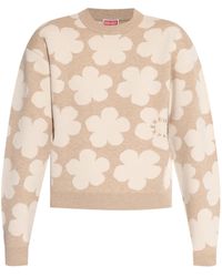 KENZO - Pullover Mit Logo - Lyst