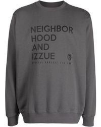 Izzue - X Neighborhood Logo-print Cotton-blend Sweatshirt - Lyst